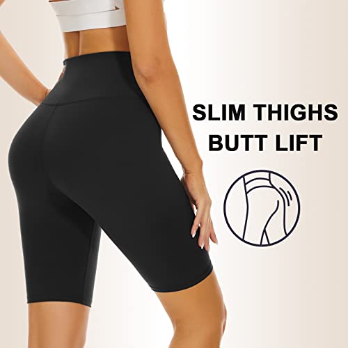 SIMIYA Women's High Waist Cycling & Yoga Shorts