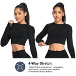 Yaavii Women's Seamless High-Waisted Yoga Leggings