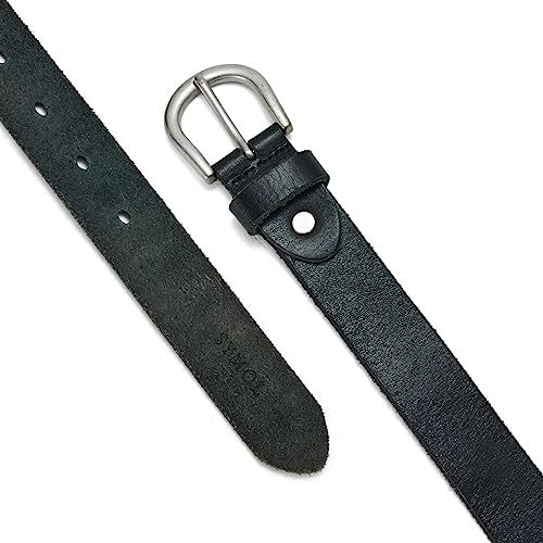 SYMOL Women's Full Grain Leather Belt for Jeans/Pants