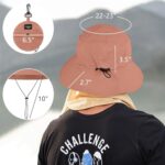 BBXWANG Packable Bucket Hat Women Adjustable Summer