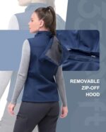 33,000ft Women's Lightweight Softshell Hooded Vest