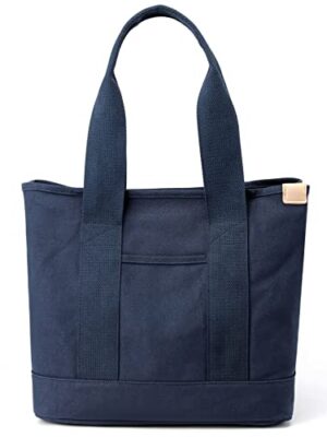 Canvas Women Tote Bag Large Capacity for Work Travel
