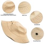 YAMEIZE Summer Trendy UV400 Bucket Hat for All Ages