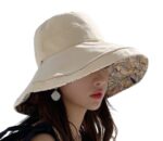 Reversible UV Protection Bucket Hat - Women, Wide Brim