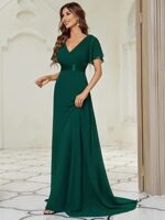 Ever-Pretty Women's V-Neck Chiffon Evening Dress