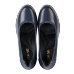 DREAM PAIRS Women's Chunky Low Block Heels Work Pumps