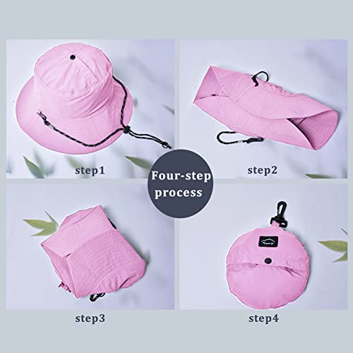 Waterproof UV Protection Bucket Hat - Adjustable & Packable