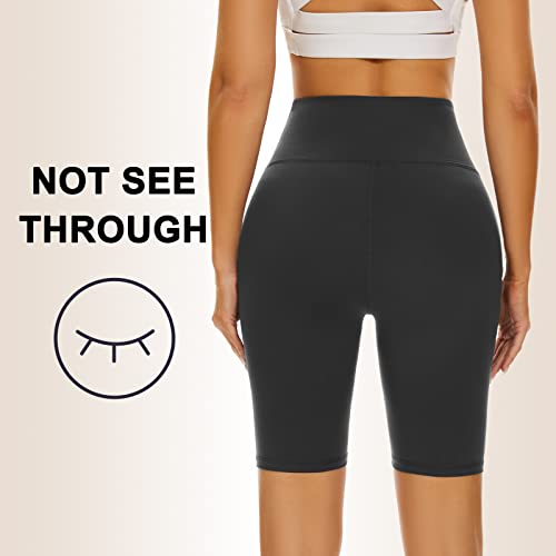 SIMIYA Women's High Waist Cycling & Yoga Shorts