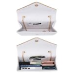 Dasein Women Faux Suede Evening Clutch Bags