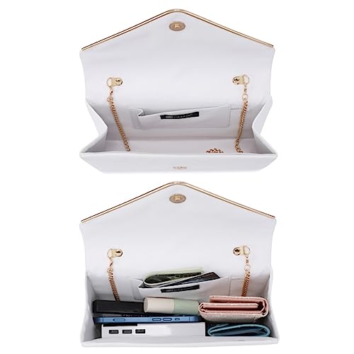 Dasein Women Faux Suede Evening Clutch Bags