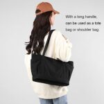 Women Tote Bag Canvas Casual Top Handle Satchel