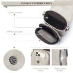 MUIIKOLA Small Leather Phone Shoulder Bag with Card Slots