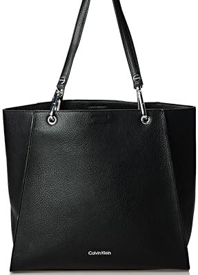 Calvin Klein Women's Elaine Bubble Lamb Satchel