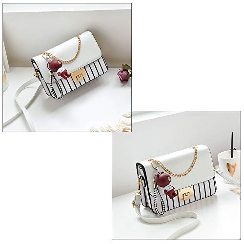 zhongningyifeng Leather Crossbody Shoulder Bag for Women