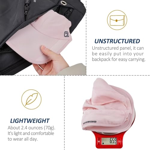 GADIEMKENSD Quick Dry Sports Hat UPF50+ (56-60cm)