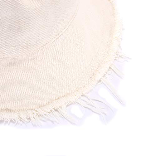 boderier Women's Summer Cotton Wide Brim Bucket Hat