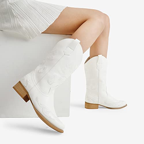 DREAM PAIRS Women's Cowboy Boot