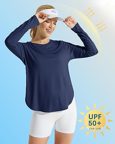 G4Free Women's UPF 50+ Long Sleeve Quick Dry Shirt