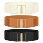 WERFORU Women's Elastic Vintage Stretchy Belt for Dresses