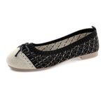 RVROVIC Women's Lightweight Knitted Slip-on Flats