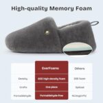 EverFoams Women's Fuzzy Faux Wool Non-slip House Shoes