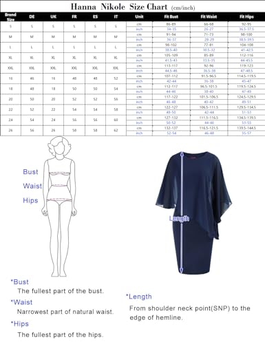Hanna Nikole Plus Size Cape Chiffon Cocktail Dress