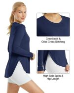 G4Free Women's UPF 50+ Long Sleeve Quick Dry Shirt