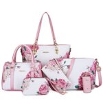 2E-youth Women's Tote Handbag Satchel Shoulder Bag, L