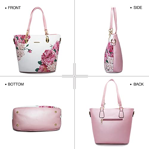 2E-youth Women's Tote Handbag Satchel Shoulder Bag, L