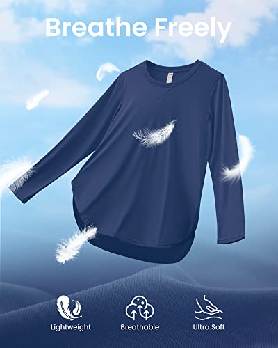 G4Free Women's UPF 50+ Long Sleeve Quick Dry Shirt