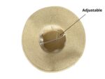 ZARCHE Women's Straw Sun Hat, Foldable, Wide Brim, UPF50