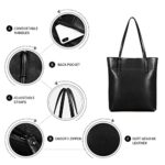 Kattee Vintage Women Leather Tote Bag, Large & Stylish