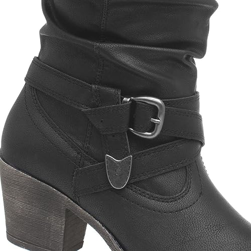Rocket Dog Sidestep Women's Black Cowboy Boot