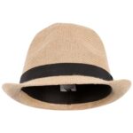 Trespass Fedora, Natural, Adult Unisex Hat, Beige