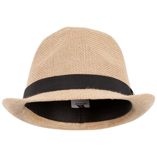 Trespass Fedora, Natural, Adult Unisex Hat, Beige
