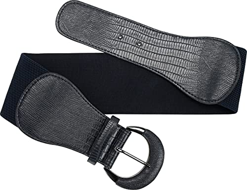 BlackButterfly Wide PU Elastic Belt