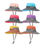 ECOMBOS Womens UV Protection Wide Brim Sun Hat