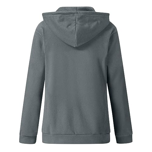 Women's Zip Up Hoodie Casual Jacket with Pockets, UK 8-16