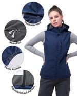 33,000ft Women's Lightweight Softshell Hooded Vest
