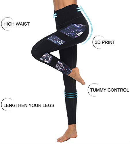 JOYSPELS Women's High Waisted Gym Leggings with Pockets
