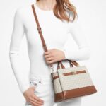 Michael Kors women's small belted satchel