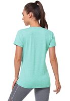 Star Vibe 3 Pack Women's Dry Fit V-Neck Gym T-Shirts