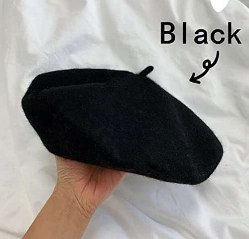 Rayinblue Women Vintage French Beret Beanie, One Size