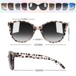 Cat Eye Polarized Sunglasses for Women UV400 Protection