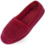 Git-up Diabetic Memory Foam Adjustable Slippers, Women