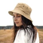 YAMEIZE Summer Trendy UV400 Bucket Hat for All Ages