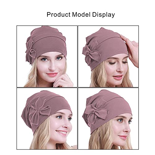 osvyo Cotton Chemo Turban Beanie for Women Hairloss
