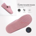 EverFoams Women's Suede Memory Foam Slippers