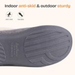 EverFoams Women's Micro Suede Plush Memory Foam Slippers