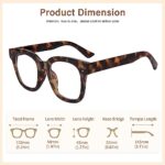 Madison Ave Women Blue Light Glasses, Anti-UV (Tortoiseshell)